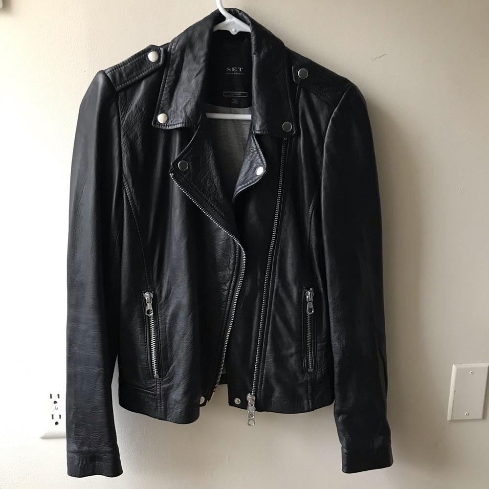 SET Urban Deluxe The Tyler Leather Jacket